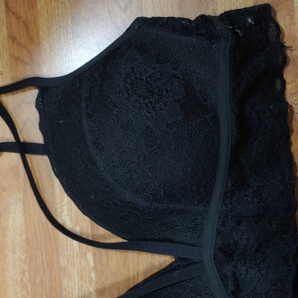 PINK Victoria's Secret Lightly Padded Lace Bralette S - Picture 4 of 12